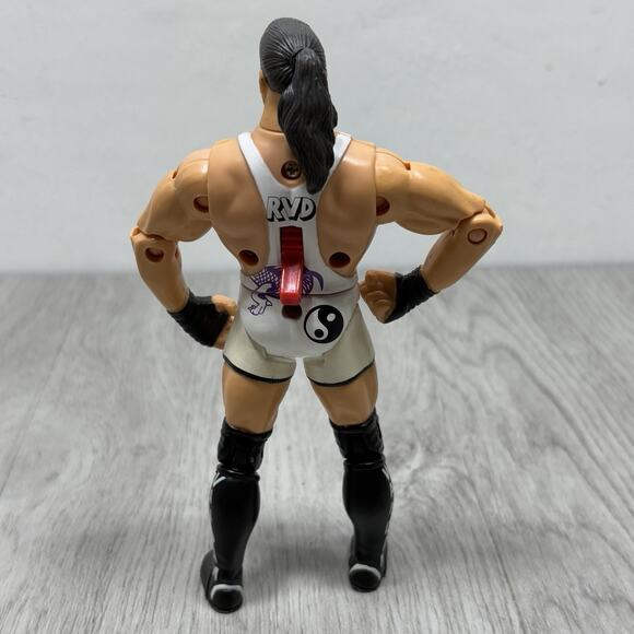 ECW ROB VAN DAM FIGURE 1999 HHC JAKKS PACIFIC WWF WWE - Picture 4 of 6